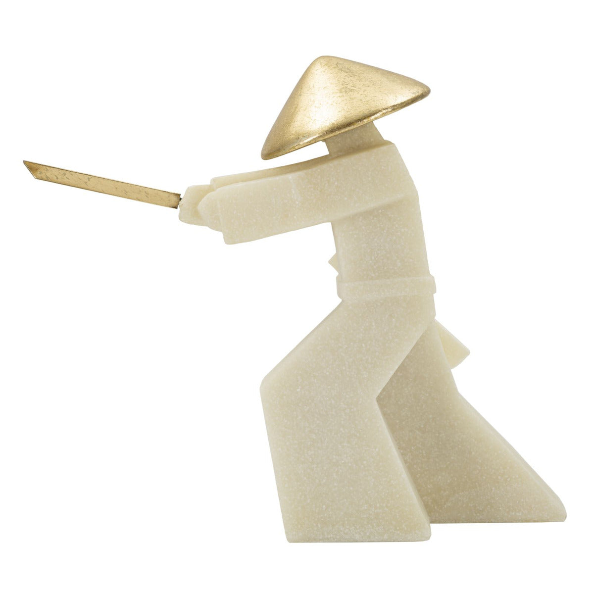 Scultura Giappone 1, Oro, Poliresina, 34x12x30 cm, Seven Design