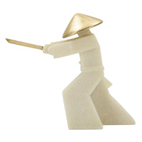 Scultura Giappone 1, Oro, Poliresina, 34x12x30 cm, Seven Design