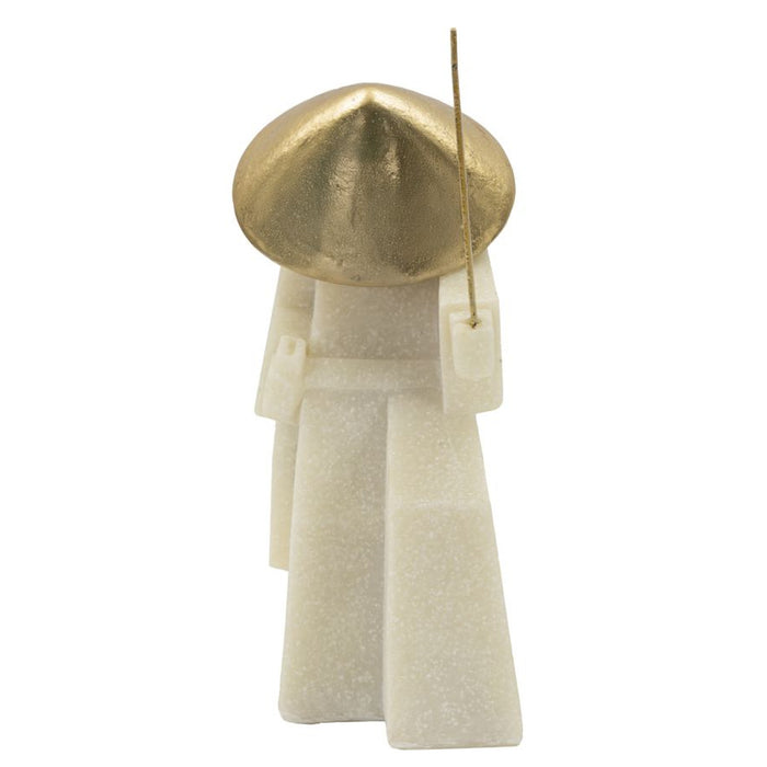 Scultura Giappone 2, Bianco, Poliresina, 14x9x24,5 cm, Seven Design