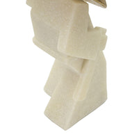 Scultura Giappone 2, Bianco, Poliresina, 14x9x24,5 cm, Seven Design