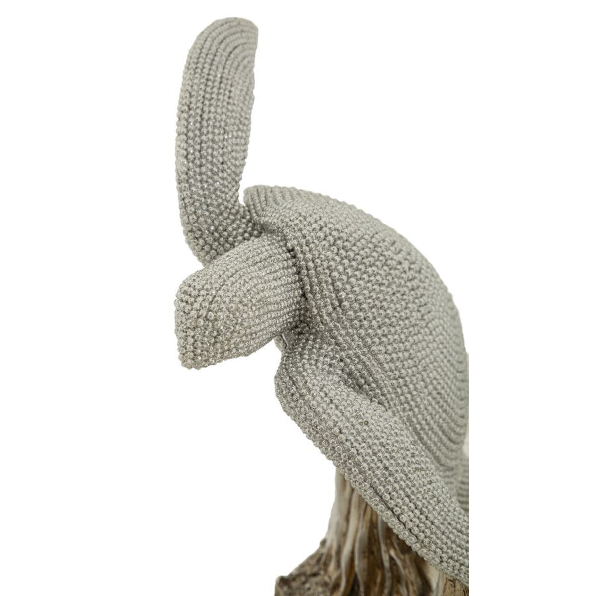 Scultura Tartaruga, Argento, Poliresina, 19x10,5x22 cm, Seven Design