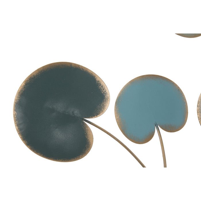 Decorazione in Metallo 3D Albero 5, Blu, Metallo, 89x2,5x90 cm, Seven Design