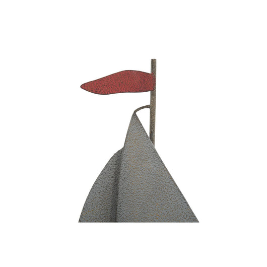 Decorazione in Metallo 3D Barche 1, Multicolore, Metallo, 114,5x3,5x62,5 cm, Seven Design