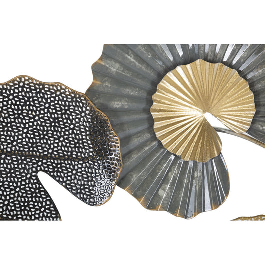 Decorazione in Metallo 3D Cerchi 13, Multicolore, Metallo, 105x4x56 cm, Seven Design