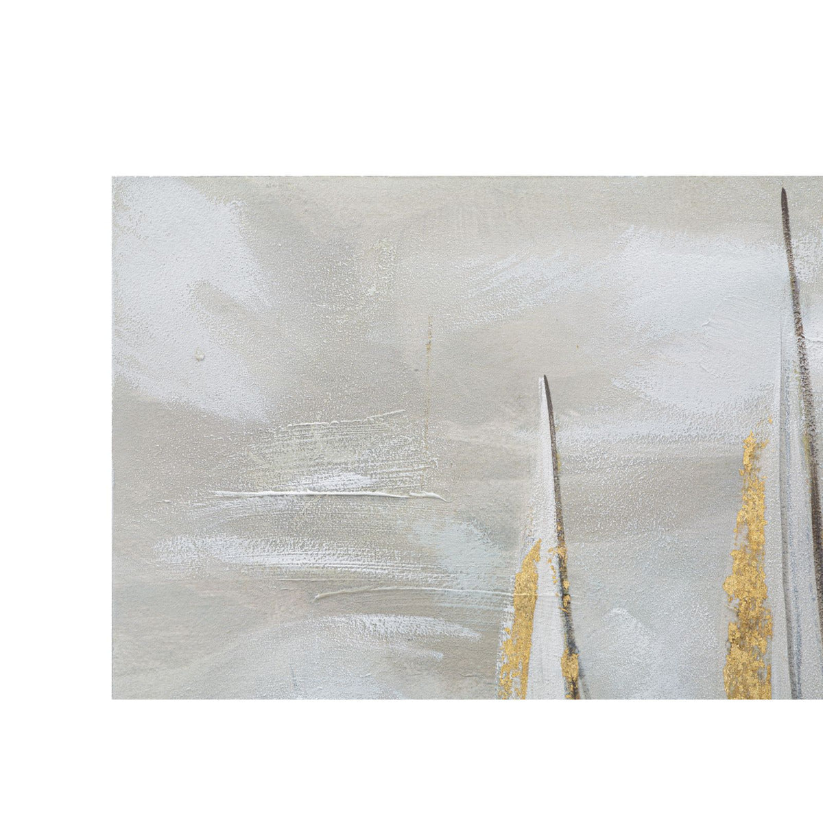 Stampa su Tela Mare 3, Multicolore, Legno, 100x2,8x80 cm, Seven Design