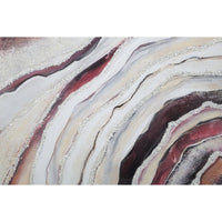 Stampa su Tela Marmo 8, Multicolore, Legno, 80x2,8x80 cm, Seven Design