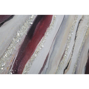 Stampa su Tela Marmo 8, Multicolore, Legno, 80x2,8x80 cm, Seven Design