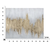 Stampa su Tela Marmo 7, Multicolore, Legno, 100x2,8x80 cm, Seven Design