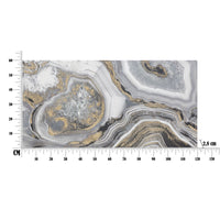 Stampa su Tela Marmo 5, Multicolore, Legno, 120x3,8x60 cm, Seven Design