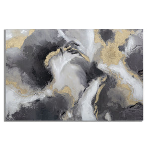 Stampa su Tela Marmo 4, Multicolore, Legno, 120x3,8x80 cm, Seven Design