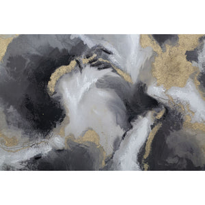 Stampa su Tela Marmo 4, Multicolore, Legno, 120x3,8x80 cm, Seven Design