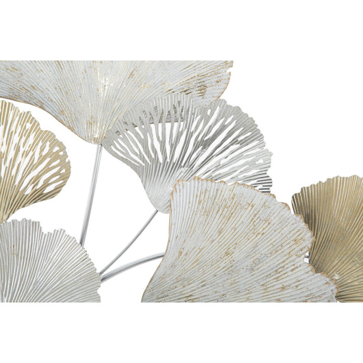 Decorazione in Metallo 3D Foglia 14, Multicolore, Metallo, 85,5x10x113 cm, Seven Design