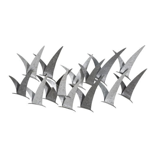 Decorazione in Metallo 3D Rondini, Multicolore, Metallo, 93x12,7x47,6 cm, Seven Design