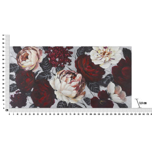 Stampa su Tela Fiori 61, Multicolore, Legno, 150x3,8x76 cm, Seven Design