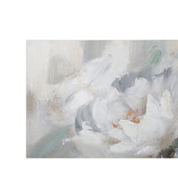 Stampa su Tela Fiori 66, Multicolore, Legno, 80x3,7x100 cm, Seven Design