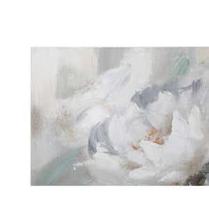 Stampa su Tela Fiori 66, Multicolore, Legno, 80x3,7x100 cm, Seven Design