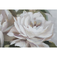 Stampa su Tela Fiori 67, Multicolore, Legno, 100x3,7x80 cm, Seven Design