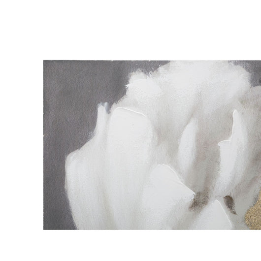 Stampa su Tela Fiori 68, Multicolore, Legno, 80x3,7x100 cm, Seven Design