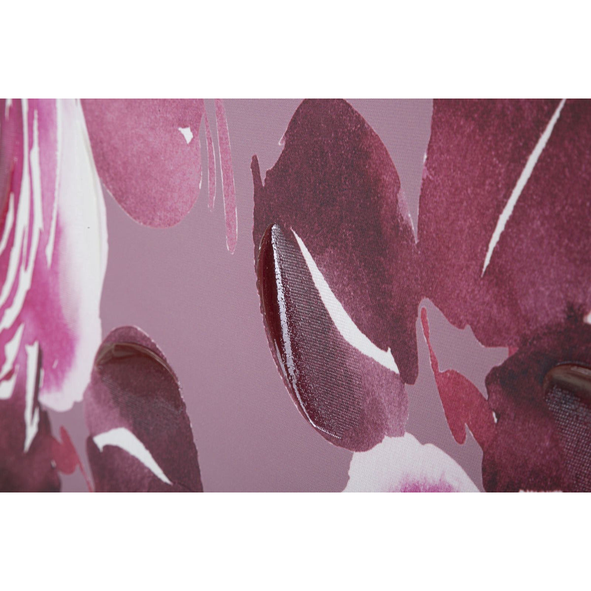 Stampa su Tela Fiori 60, Multicolore, Legno, 80x3x120 cm, Seven Design