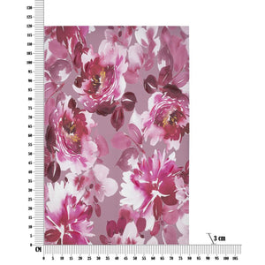 Stampa su Tela Fiori 60, Multicolore, Legno, 80x3x120 cm, Seven Design