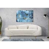 Stampa su Tela Marmo 1, Multicolore, Legno, 80x3x120 cm, Seven Design