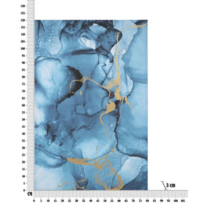 Stampa su Tela Marmo 1, Multicolore, Legno, 80x3x120 cm, Seven Design
