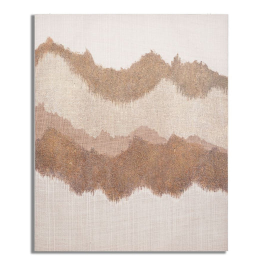 Stampa su Tela Montagne 1, Multicolore, Legno, 80x3,7x100 cm, Seven Design