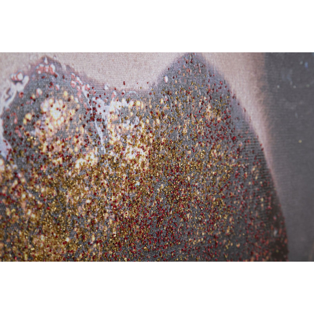 Stampa su Tela Viso 15, Multicolore, Legno, 80x3,8x120 cm, Seven Design