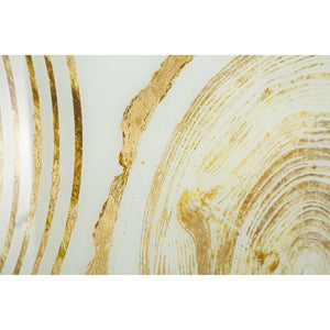 Stampa su Tela Geometrico 25, Multicolore, Metallo, 60x3,5x90 cm, Seven Design