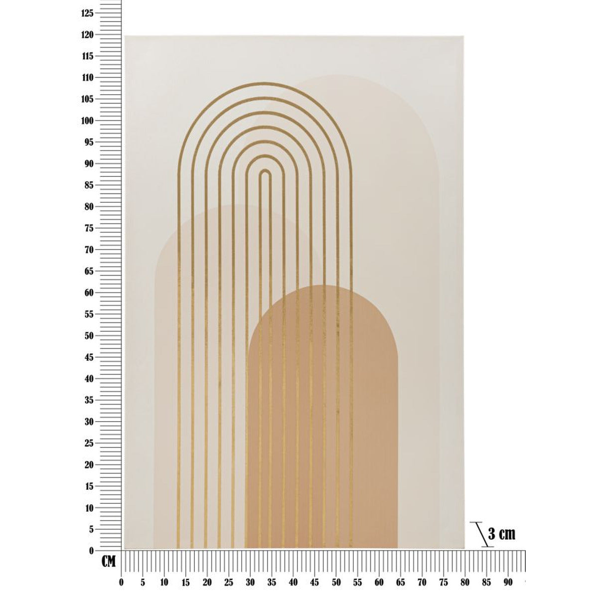 Stampa su Tela MF513, Multicolore, Legno, 80x3x120 cm, Seven Design