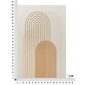 Stampa su Tela MF513, Multicolore, Legno, 80x3x120 cm, Seven Design