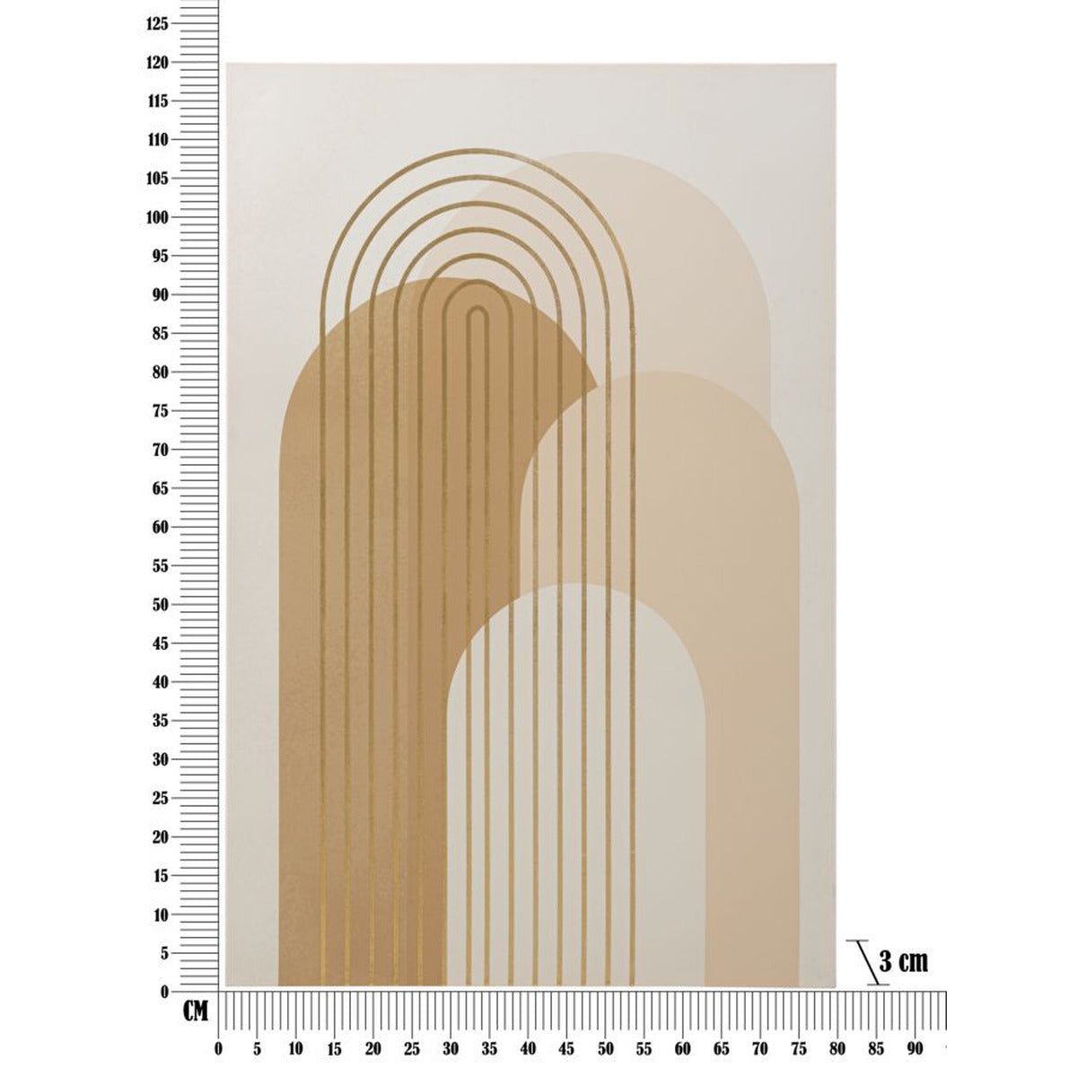Stampa su Tela MF514, Multicolore, Legno, 80x3x120 cm, Seven Design