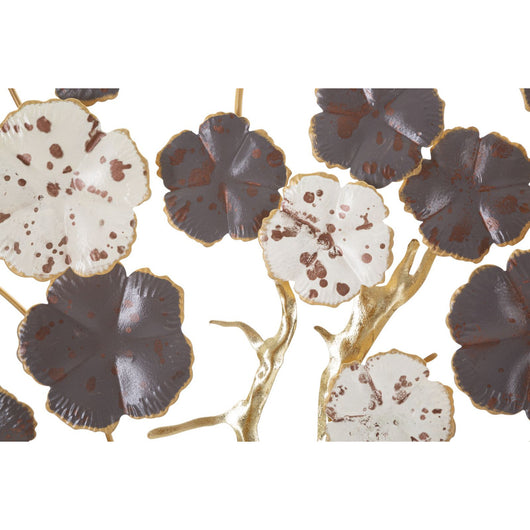 Decorazione in Metallo 3D Albero 6, Multicolore, Metallo, 73,7x5x80 cm, Seven Design