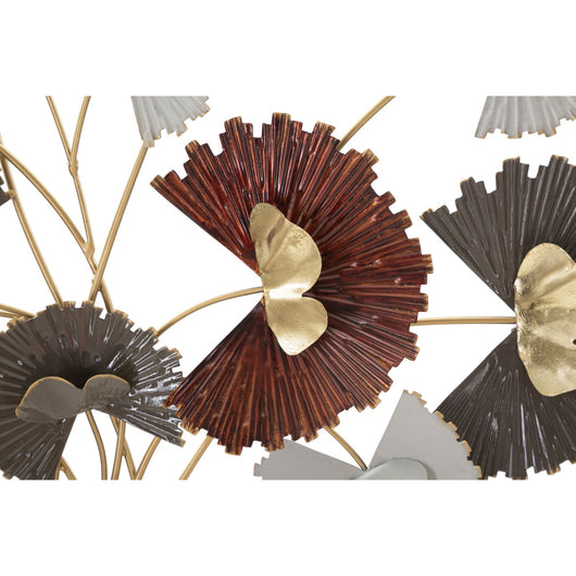 Decorazione in Metallo 3D Albero 3, Multicolore, Metallo, 78x8x80 cm, Seven Design