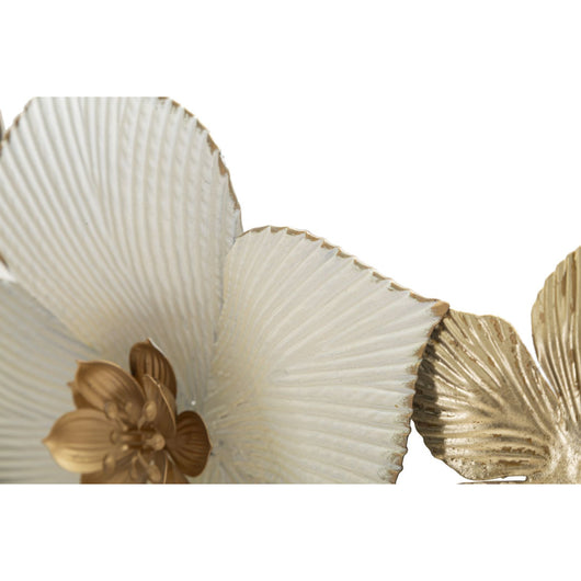 Decorazione in Metallo 3D Fiori 9, Multicolore, Metallo, 134,6x7,6x69,9 cm, Seven Design