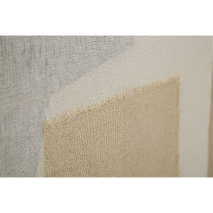 Stampa su Tela Geometrico 19, Multicolore, Legno, 80x2,8x100 cm, Seven Design