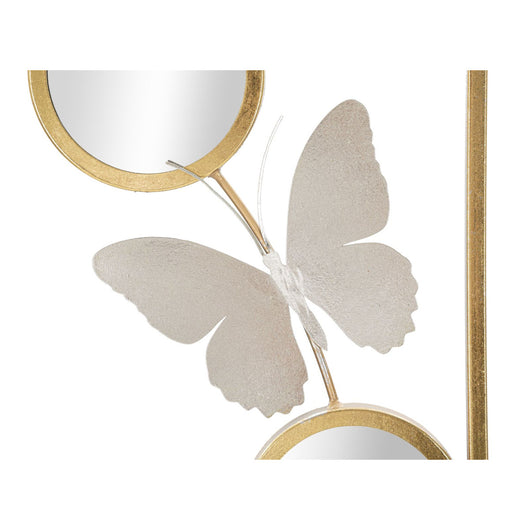 Decorazione in Metallo 3D Farfalla 6, Multicolore, Metallo, 31x2x90 cm, Seven Design