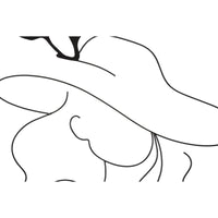 Decorazione in Metallo Viso 3, Nero, Metallo, 60x1x80 cm, Seven Design