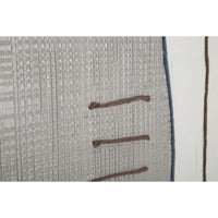 Stampa su Tela Geometrico 24, Multicolore, Legno, 80x2,8x100 cm, Seven Design