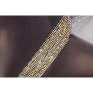 Stampa su Tela Africa 16, Multicolore, Legno, 100x3x100 cm, Seven Design