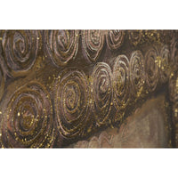 Stampa su Tela Buddah 4, Multicolore, Legno, 100x3x100 cm, Seven Design