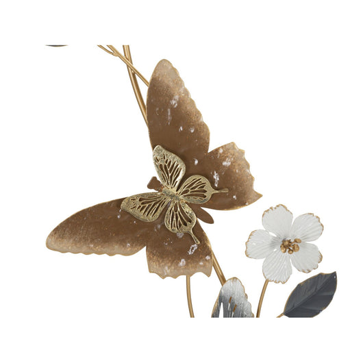 Decorazione in Metallo 3D Farfalla 14, Multicolore, Metallo, 45,1x5,1x87,6 cm, Seven Design