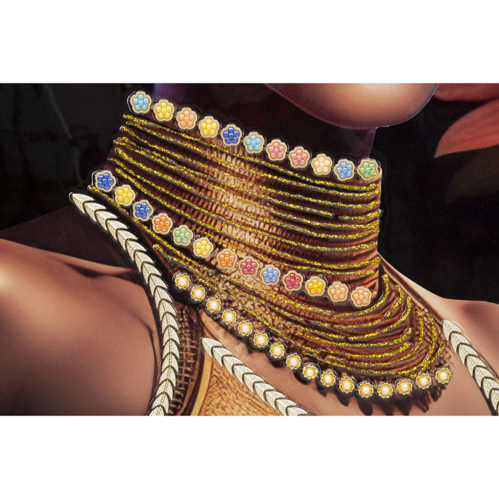 Stampa su Tela Africa 22, Multicolore, Legno, 72x4,5x102 cm, Seven Design