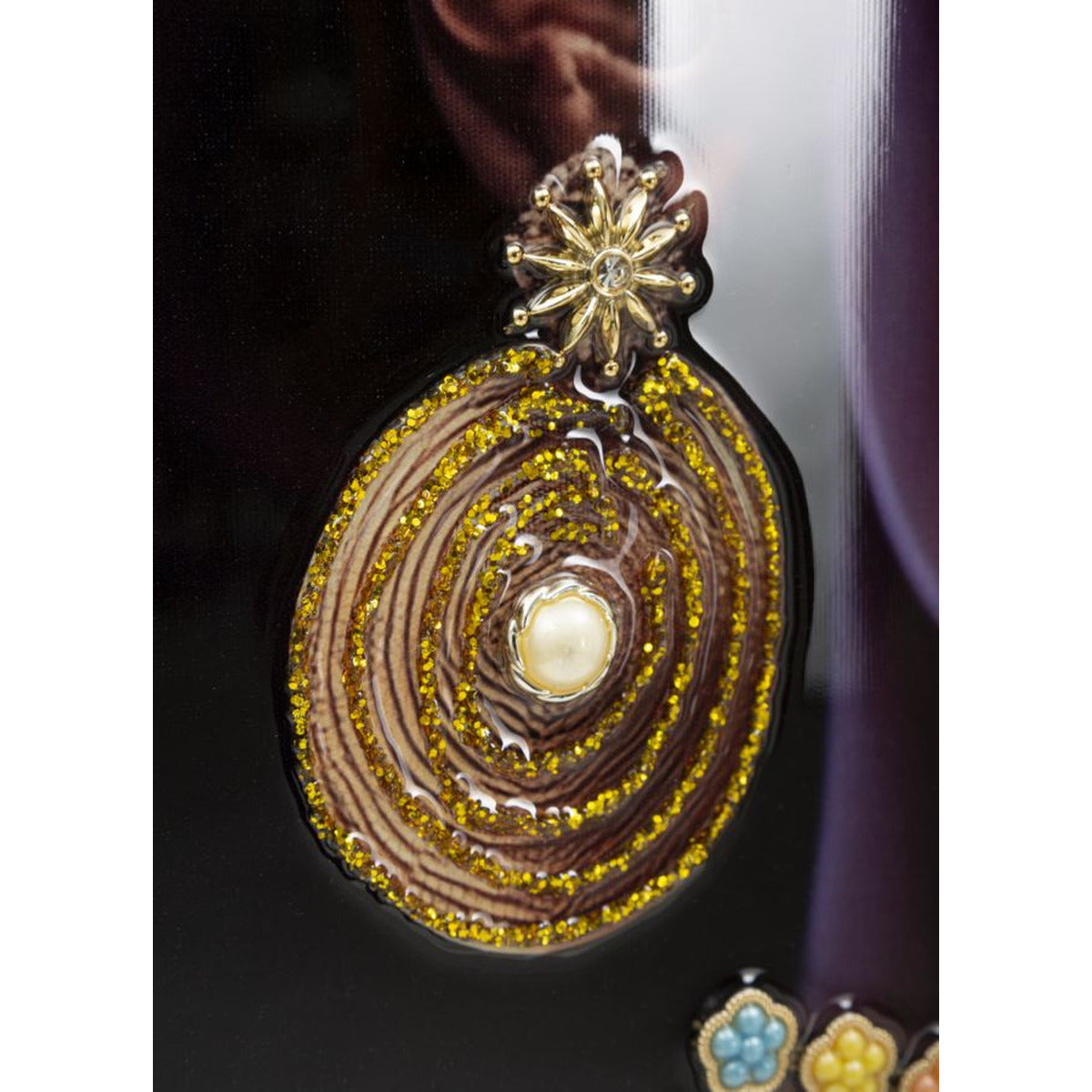 Stampa su Tela Africa 22, Multicolore, Legno, 72x4,5x102 cm, Seven Design