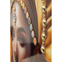 Stampa su Tela Africa 24, Multicolore, Legno, 72x4,5x102 cm, Seven Design