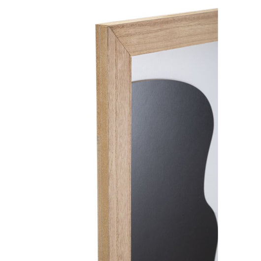 Decorazione in Metallo e Legno Geometrico 6, Multicolore, MDF, 60x2x80 cm, Seven Design