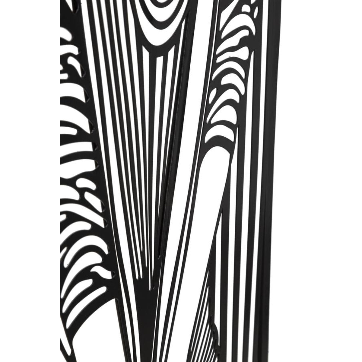 Decorazione in Metallo Corpi 2, Nero, Metallo, 40x1,3x60 cm, Seven Design