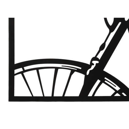 Decorazione in Metallo Bicicletta, Multicolore, Metallo, 40x1,3x60 cm, Seven Design