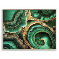 Stampa su Tela Marmo 11, Multicolore, Legno, 82x4x62 cm, Seven Design