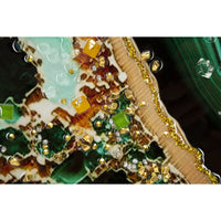 Stampa su Tela Marmo 12, Multicolore, Legno, 82x4x62 cm, Seven Design